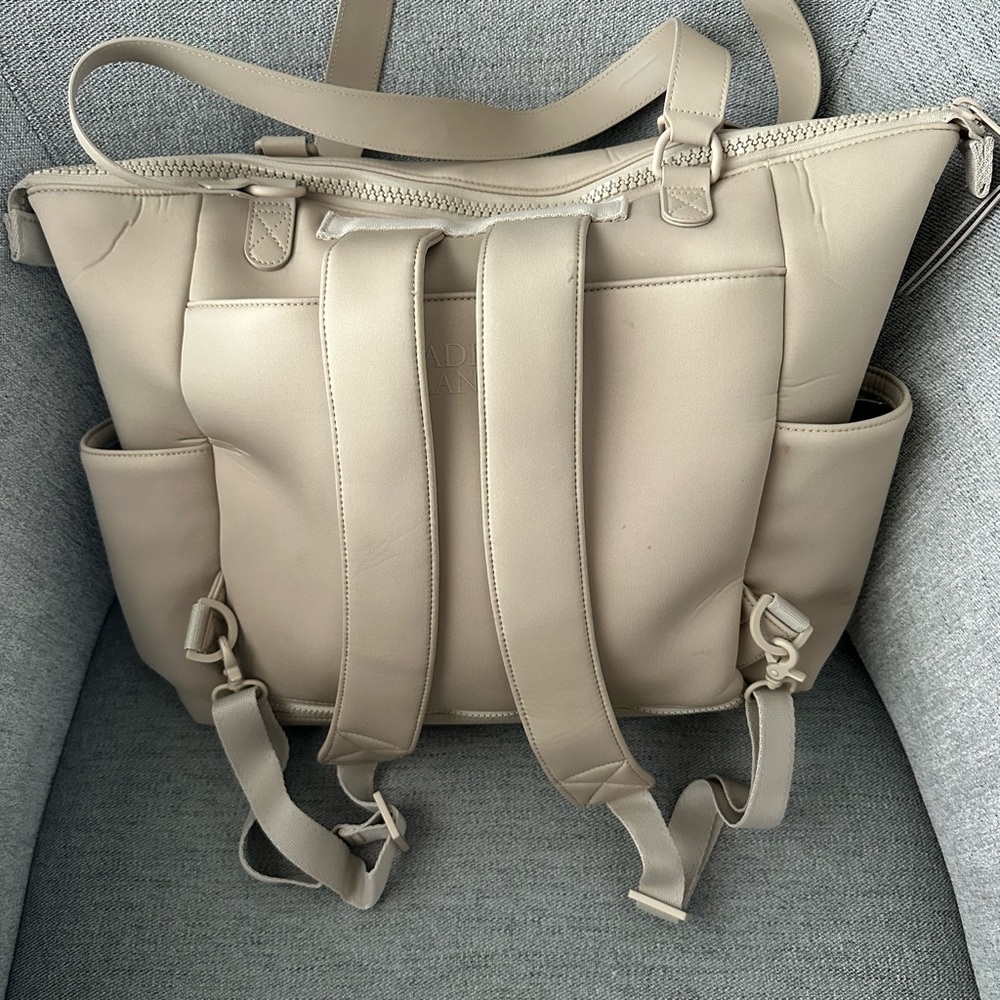 Convertible Diaper Bag in Stone - Caden Lane - Picture 3 of 11